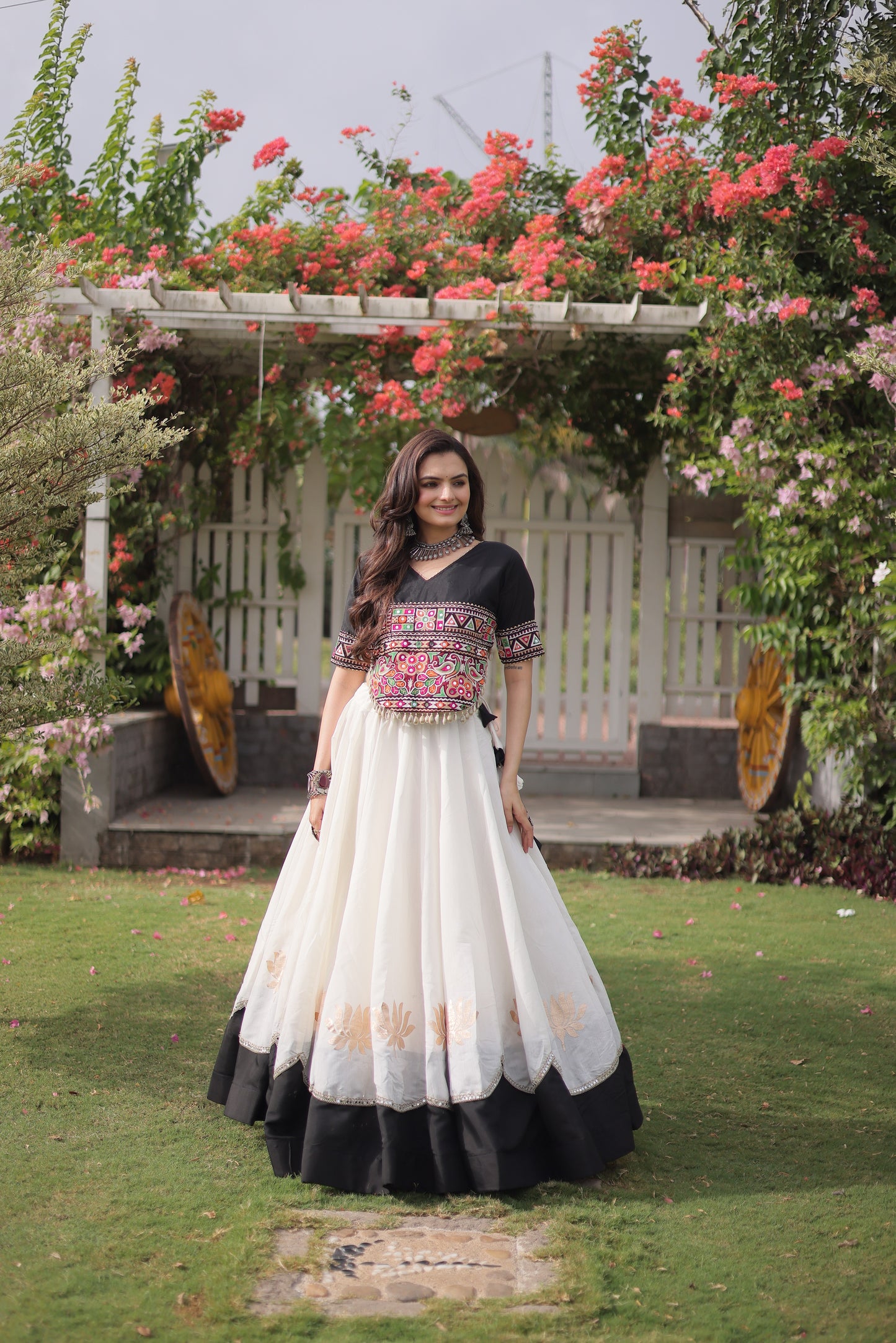 Latest Semi Stitched Lehenga Choli With Dupatta