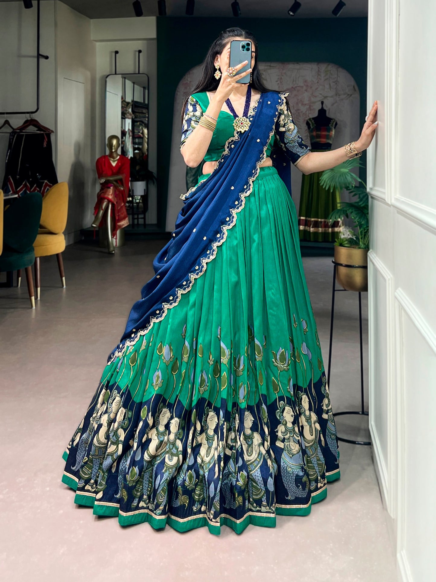 Latest Semi Stitched Lehenga Choli With Dupatta