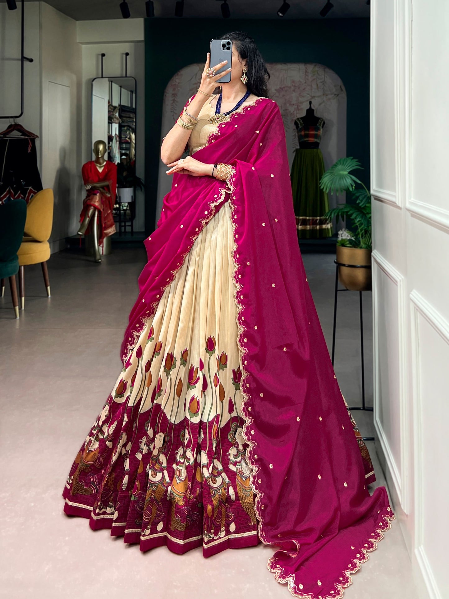 Latest Semi Stitched Lehenga Choli With Dupatta