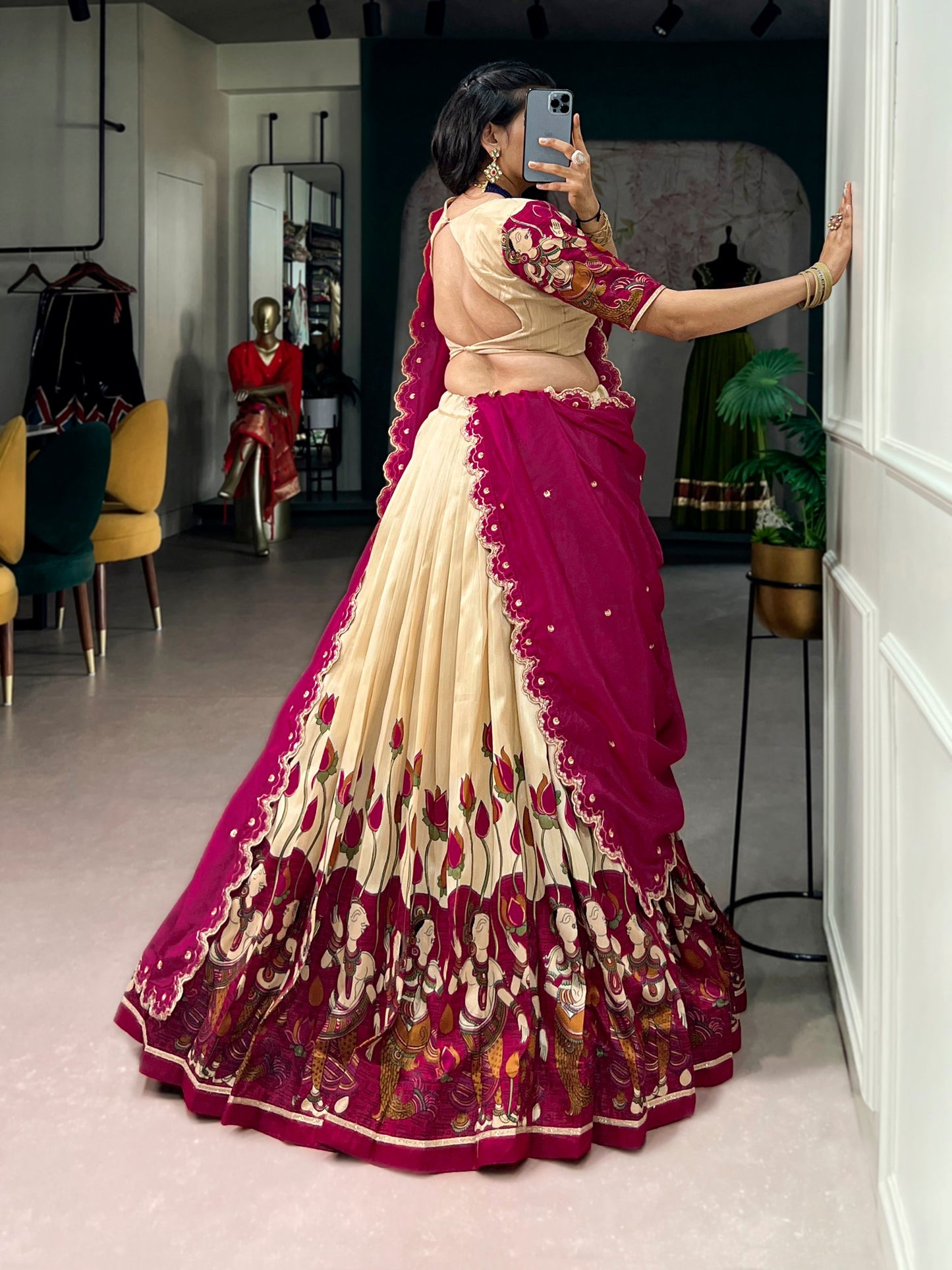 Latest Semi Stitched Lehenga Choli With Dupatta
