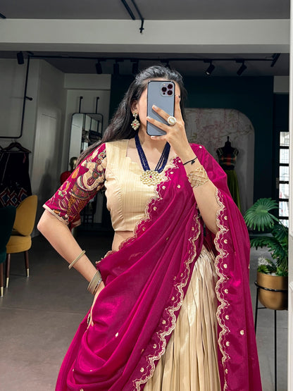 Latest Semi Stitched Lehenga Choli With Dupatta