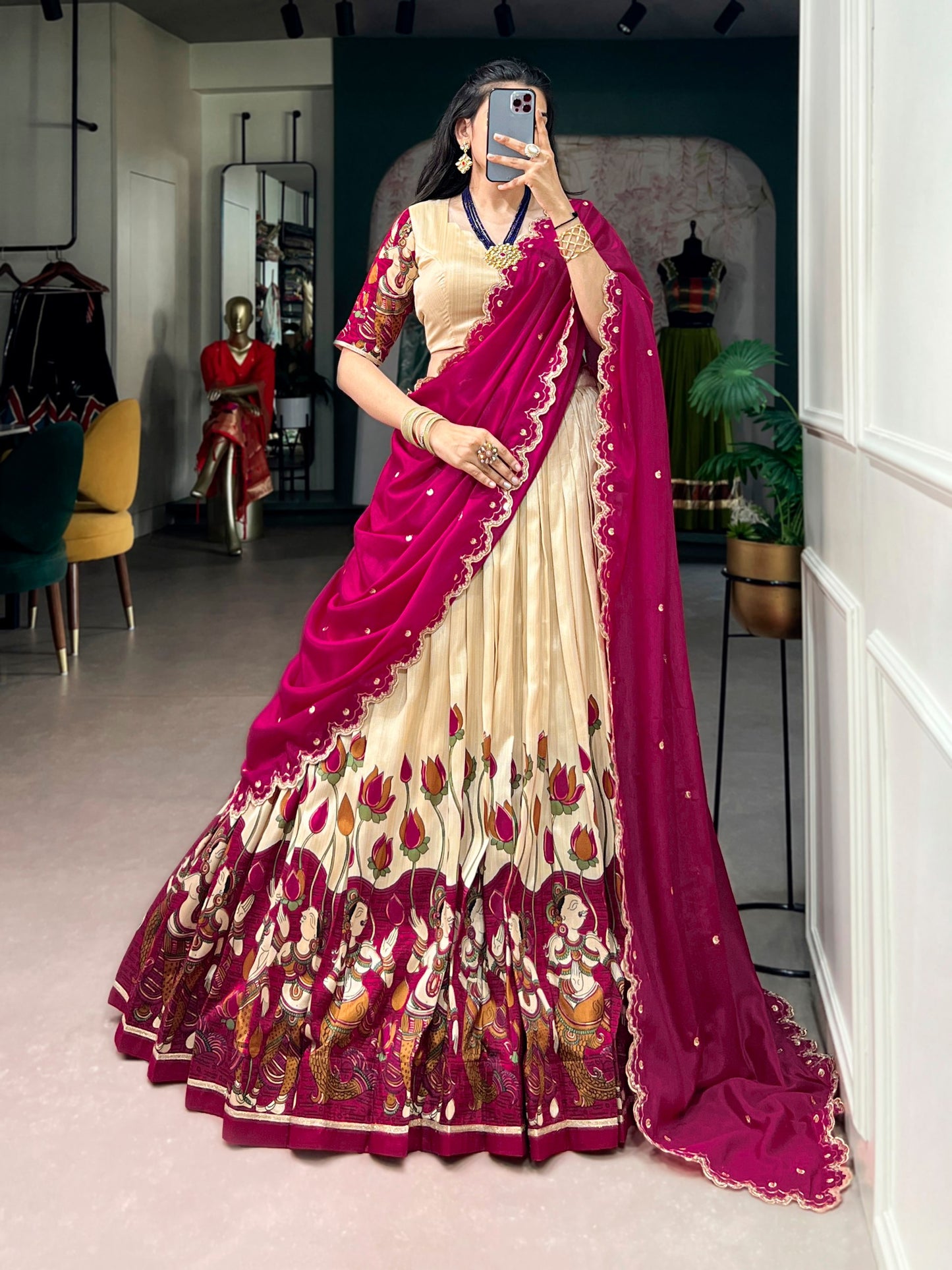 Latest Semi Stitched Lehenga Choli With Dupatta