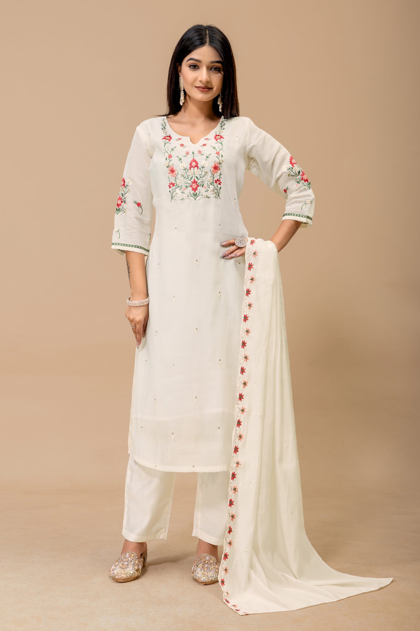 Ready To Wear 3Piece Salwar Suits ( A-Line )