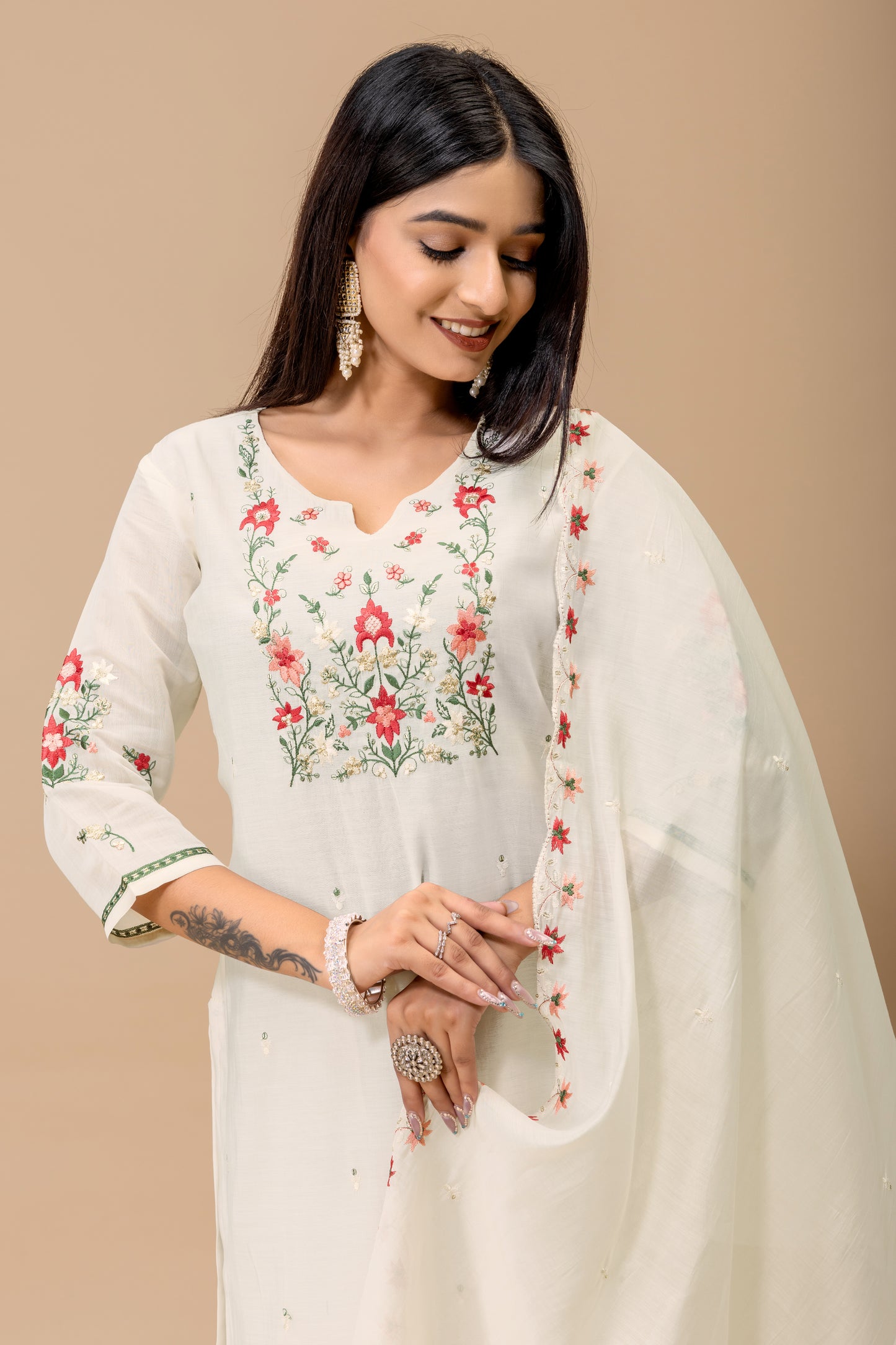 Ready To Wear 3Piece Salwar Suits ( A-Line )