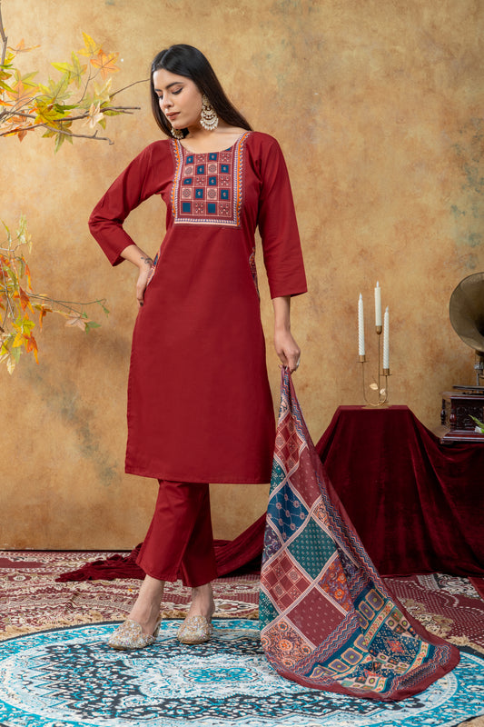 Ready To Wear 3Piece Salwar Suits ( A-Line )