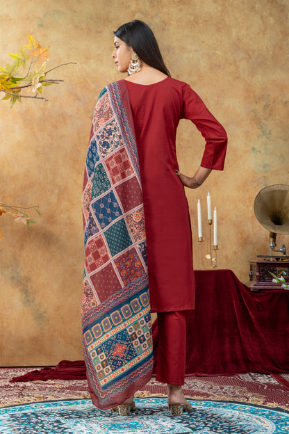 Ready To Wear 3Piece Salwar Suits ( A-Line )