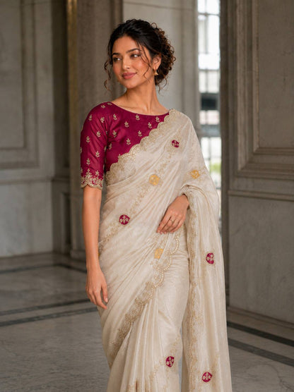 Catalogue Designer Silk Saree