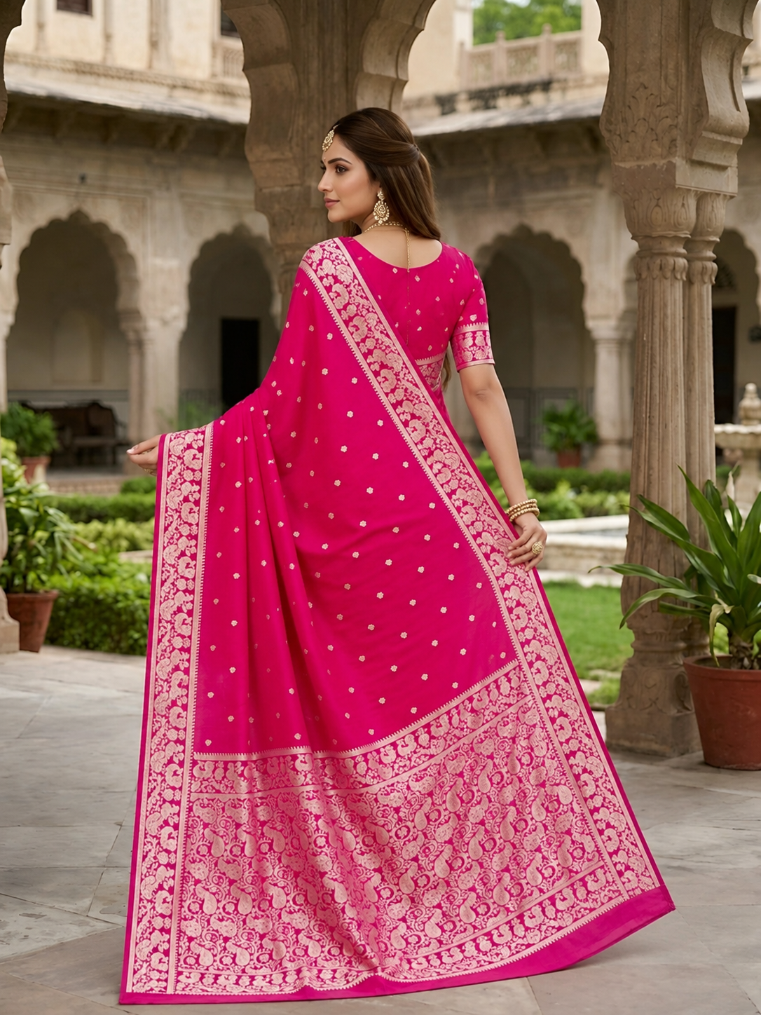 catalogue Designer Pure Banarasi Silk Saree