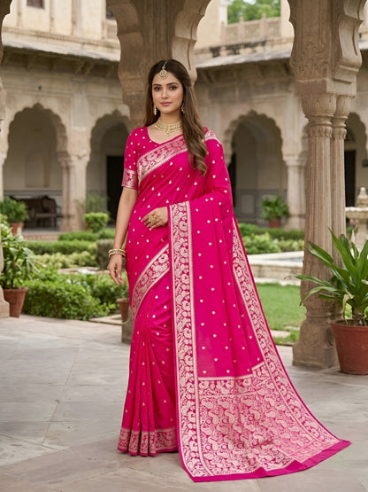 catalogue Designer Pure Banarasi Silk Saree
