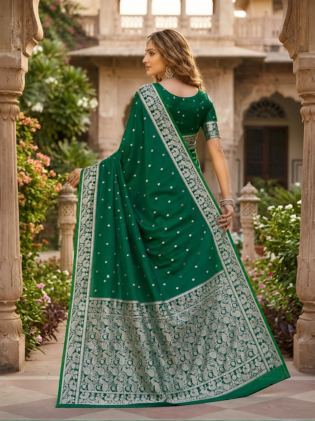 catalogue Designer Pure Banarasi Silk Saree