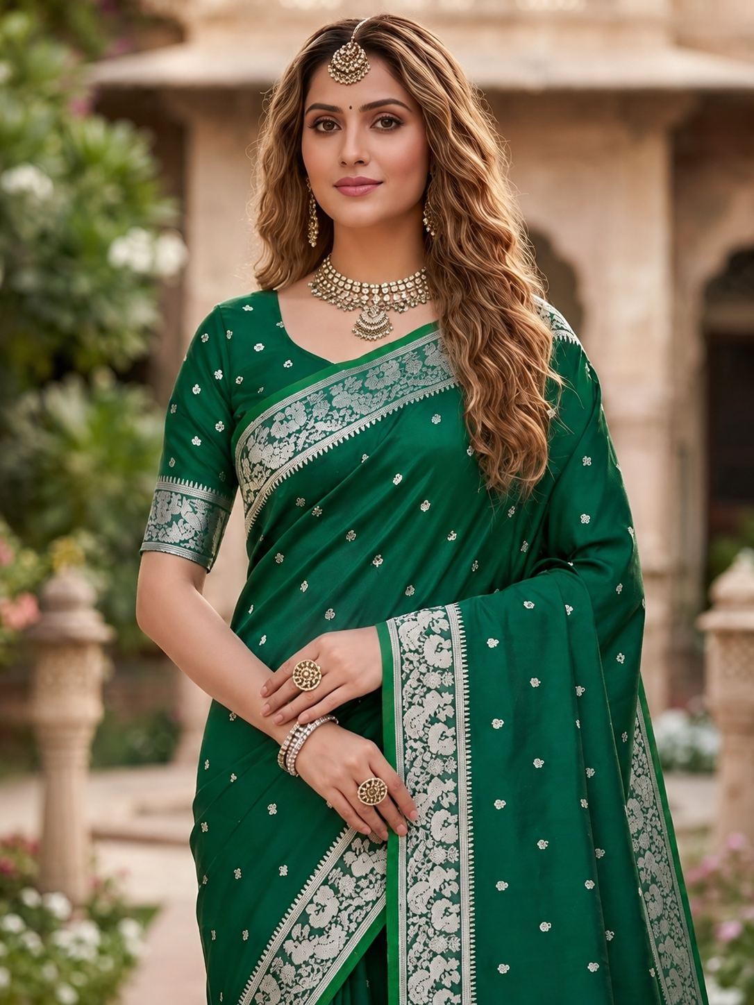 catalogue Designer Pure Banarasi Silk Saree