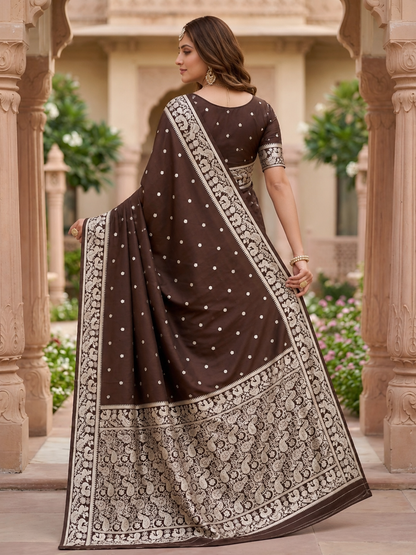 catalogue Designer Pure Banarasi Silk Saree