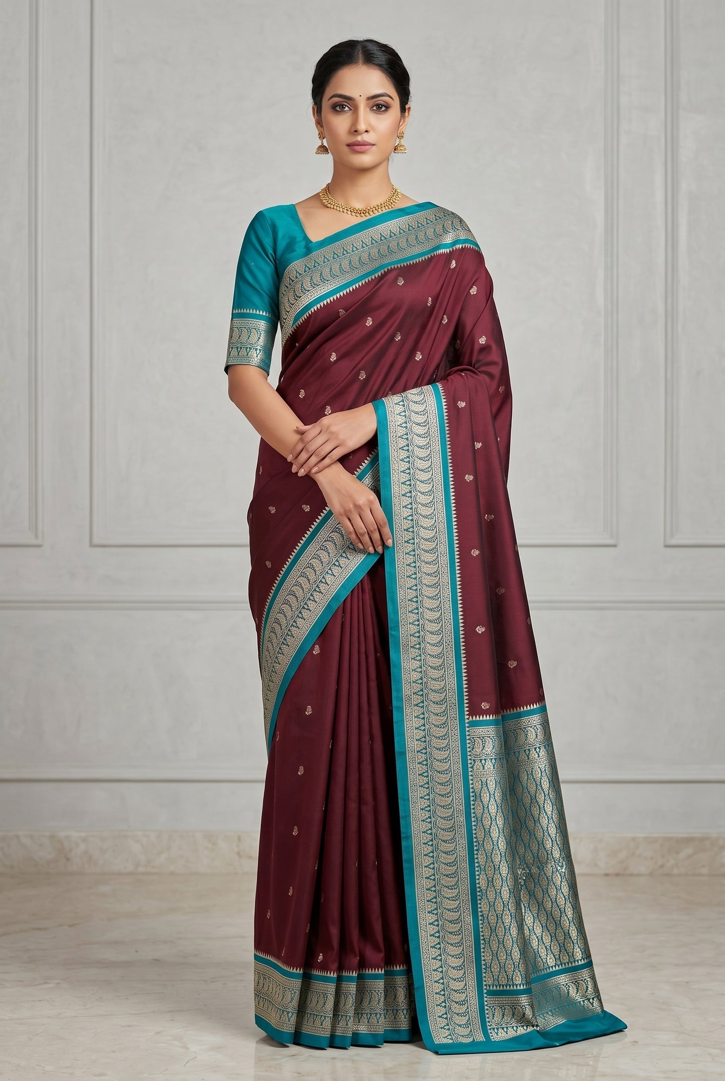 Catalogue Designer Pure Banarasi Silk Saree