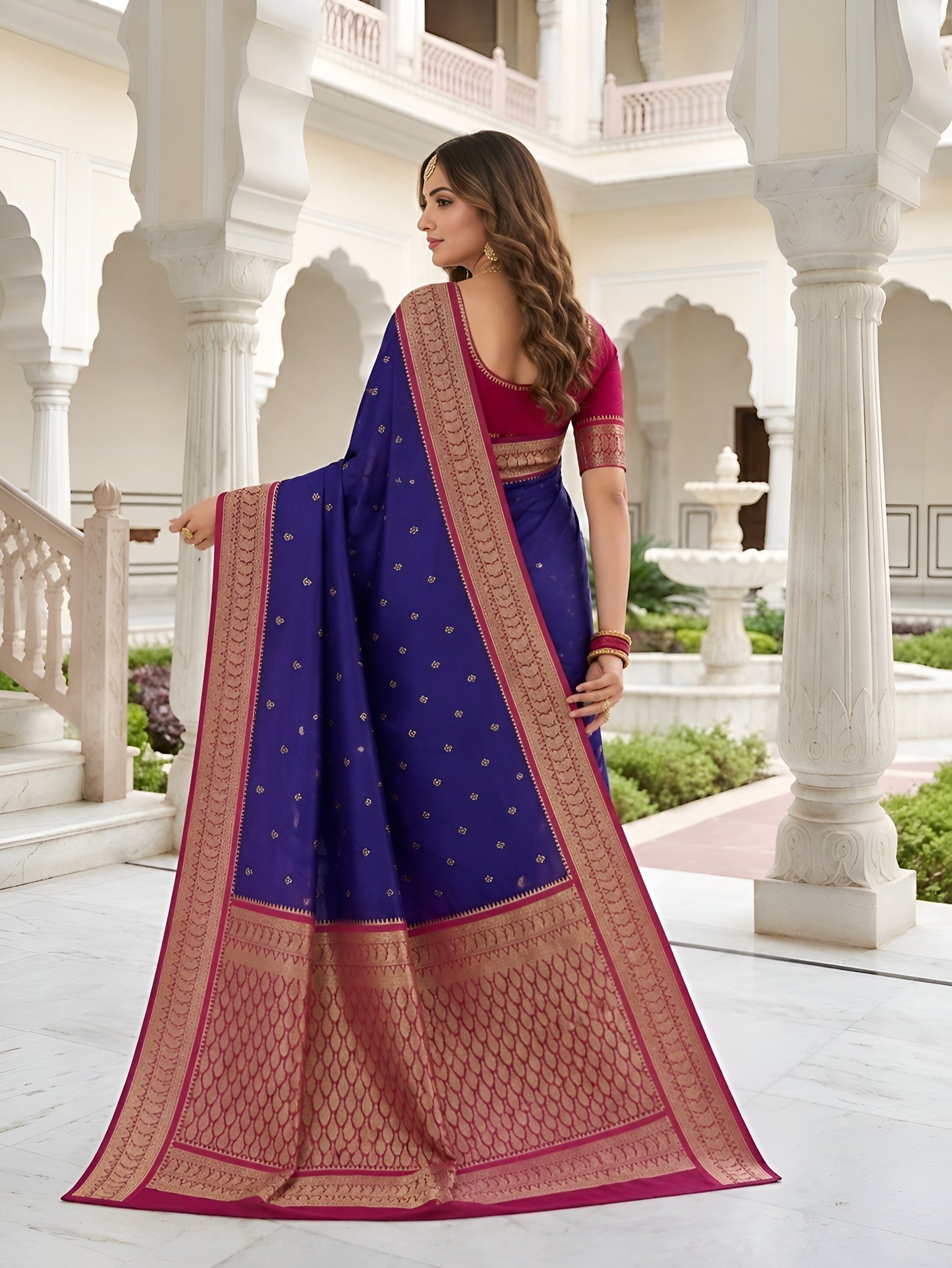Catalogue Designer Pure Banarasi Silk Saree