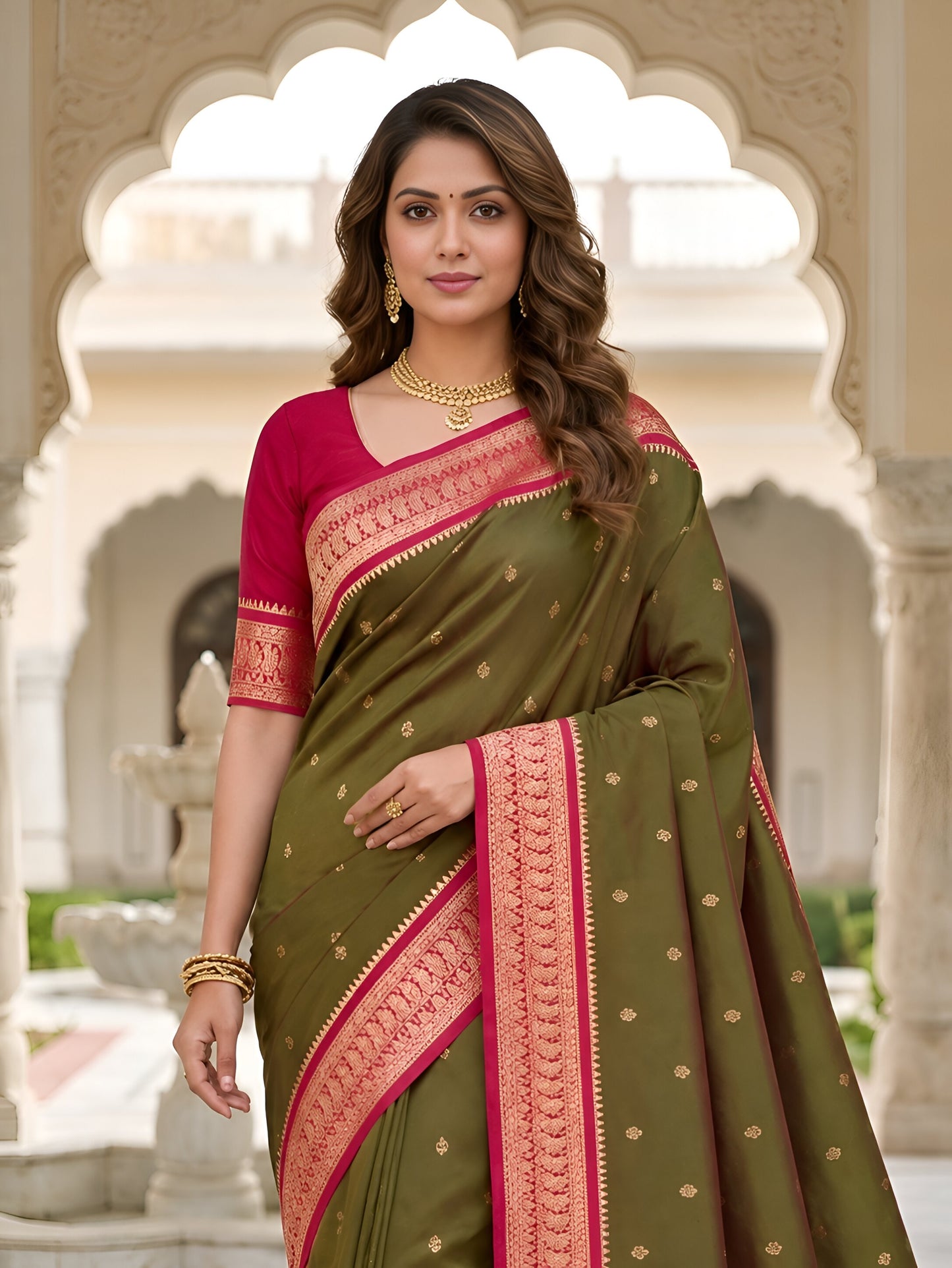 Catalogue Designer Pure Banarasi Silk Saree