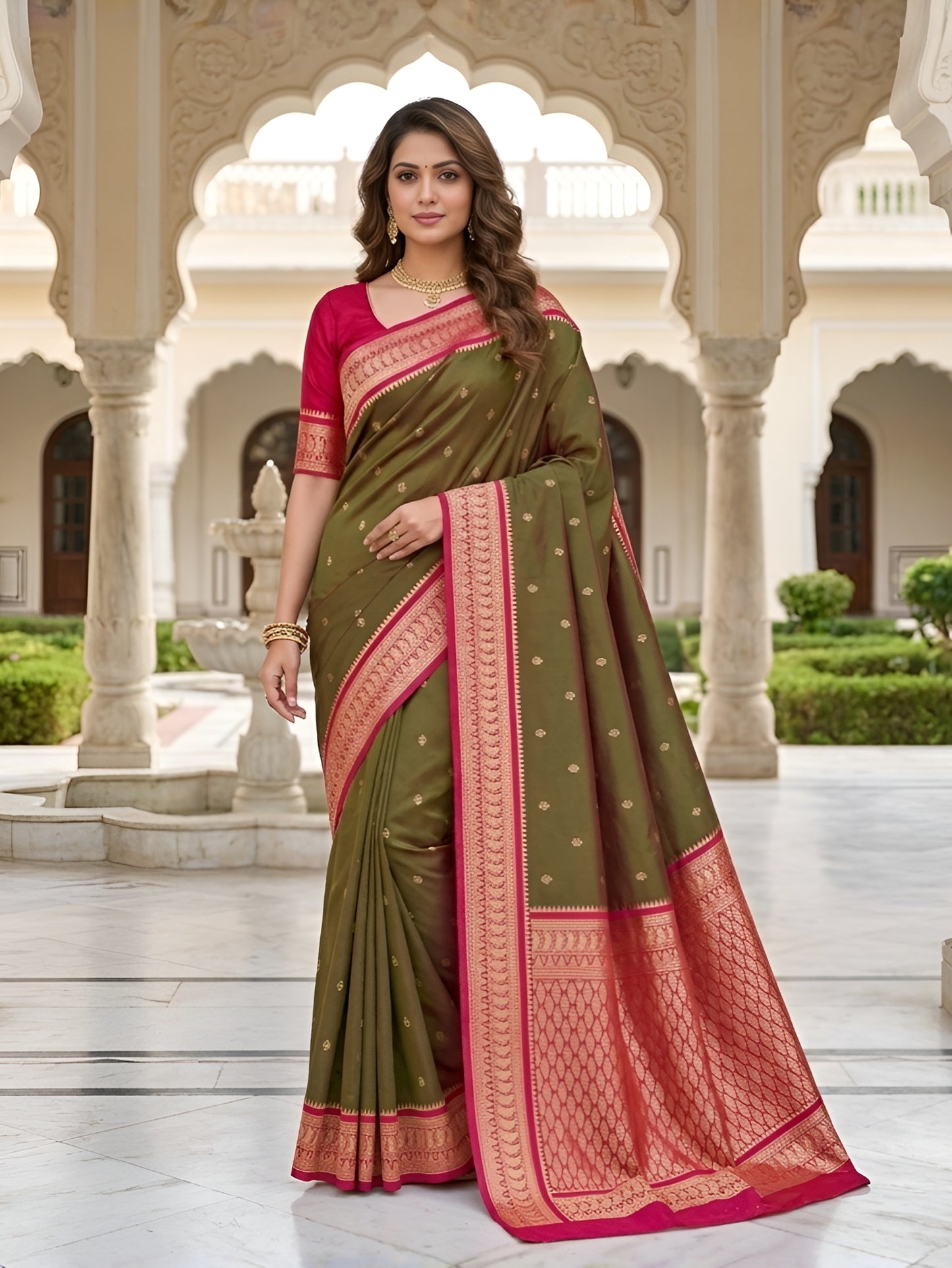 Catalogue Designer Pure Banarasi Silk Saree