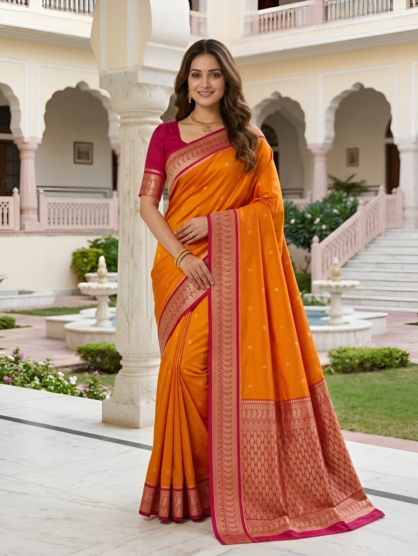 Catalogue Designer Pure Banarasi Silk Saree