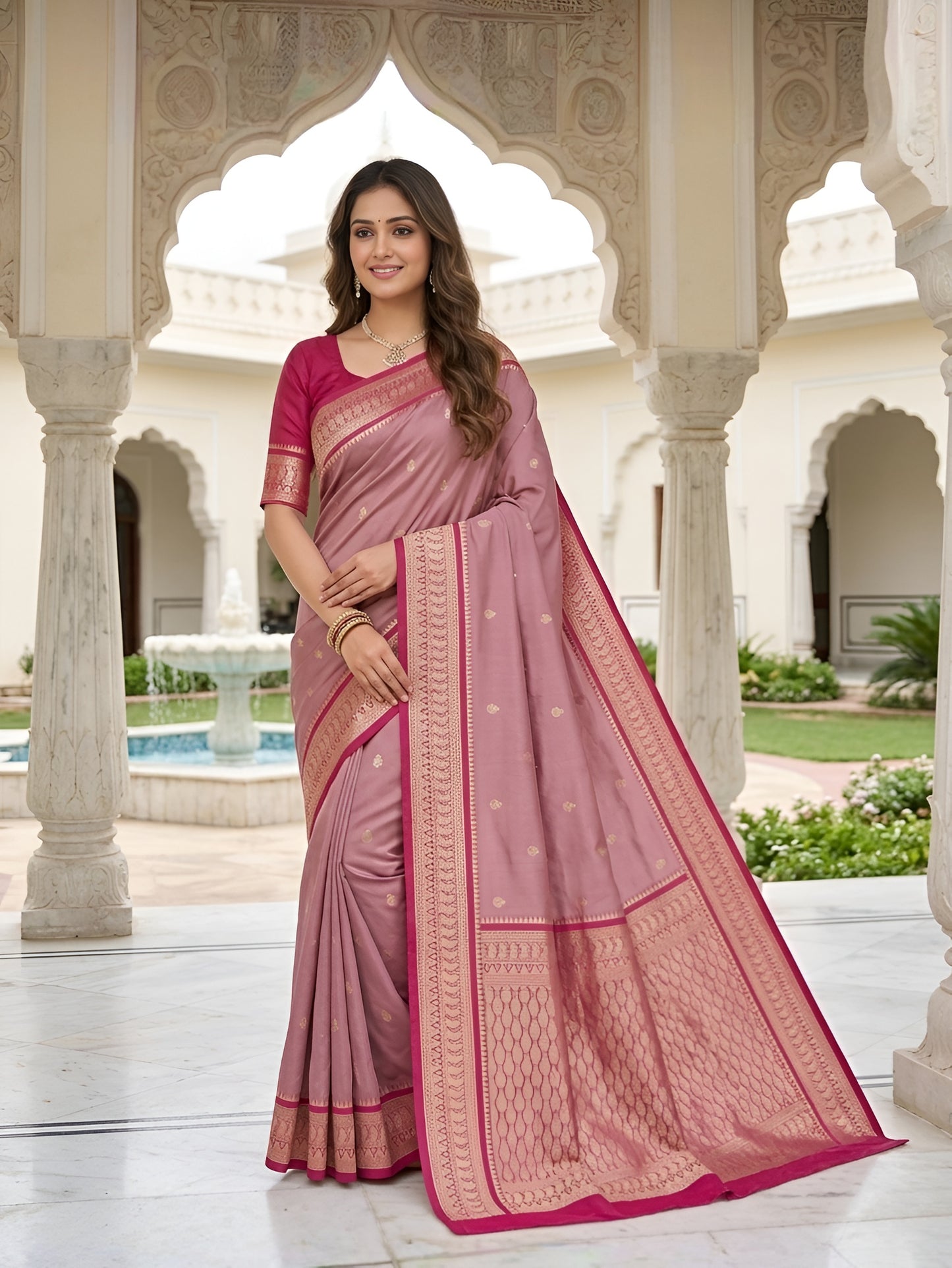 Catalogue Designer Pure Banarasi Silk Saree