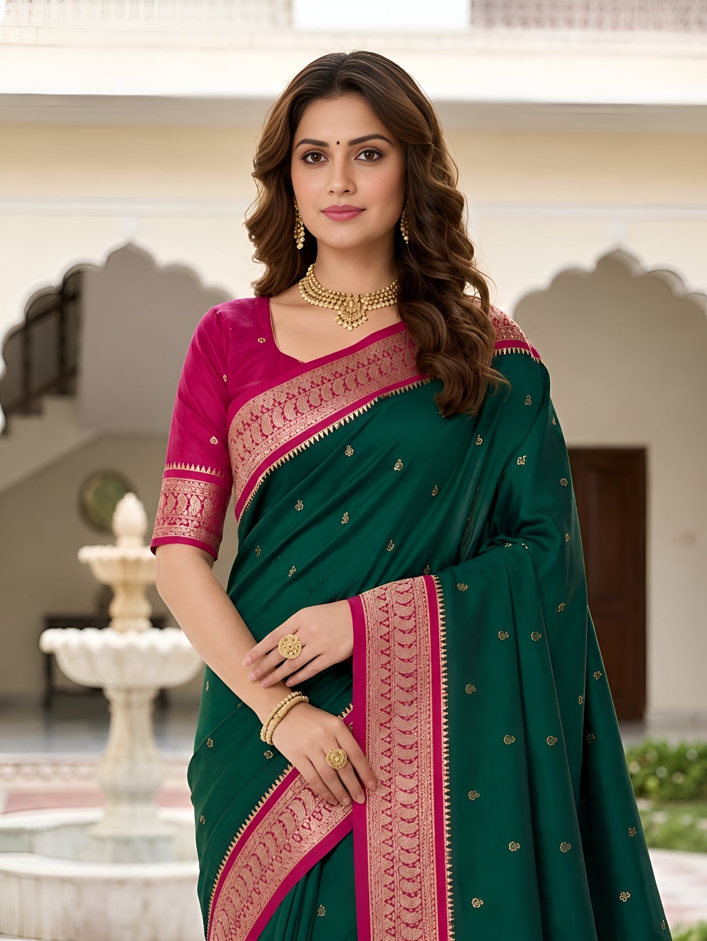 Catalogue Designer Pure Banarasi Silk Saree