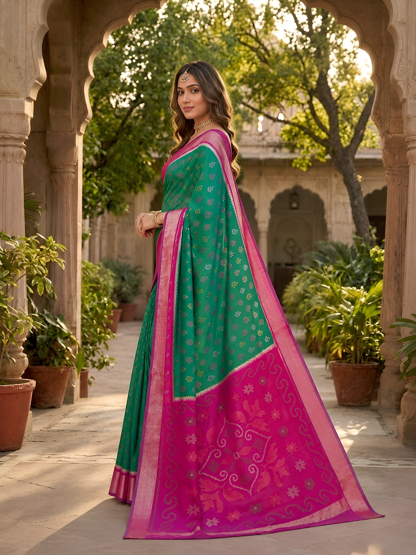 Pochampalli Silk Saree