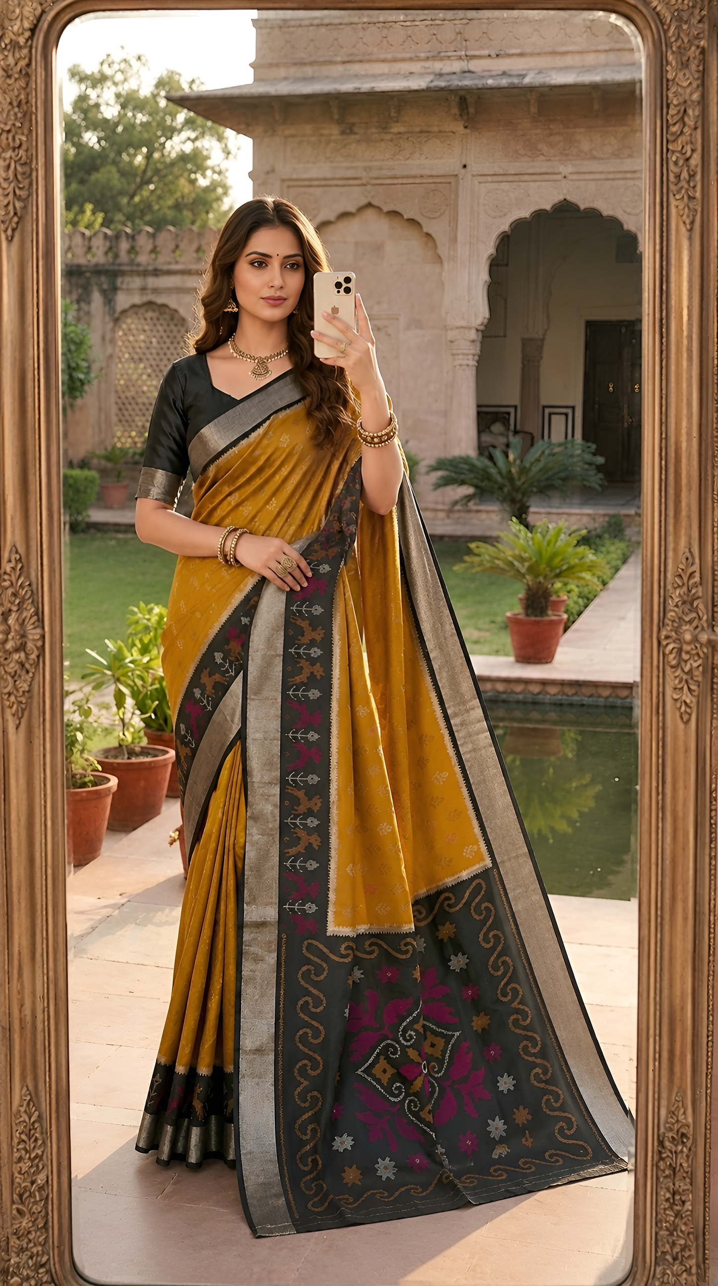 Pochampalli Silk Saree