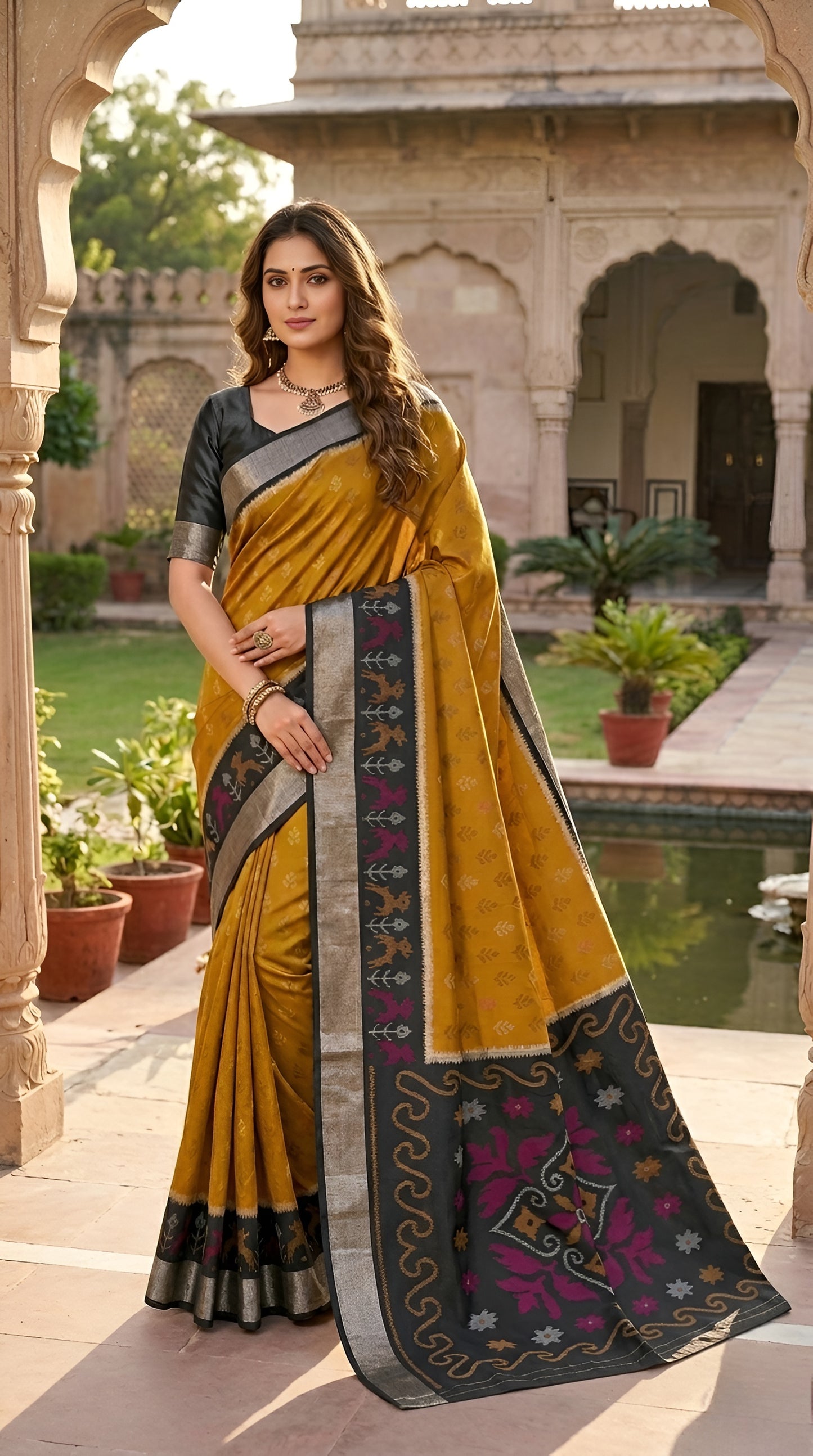 Pochampalli Silk Saree