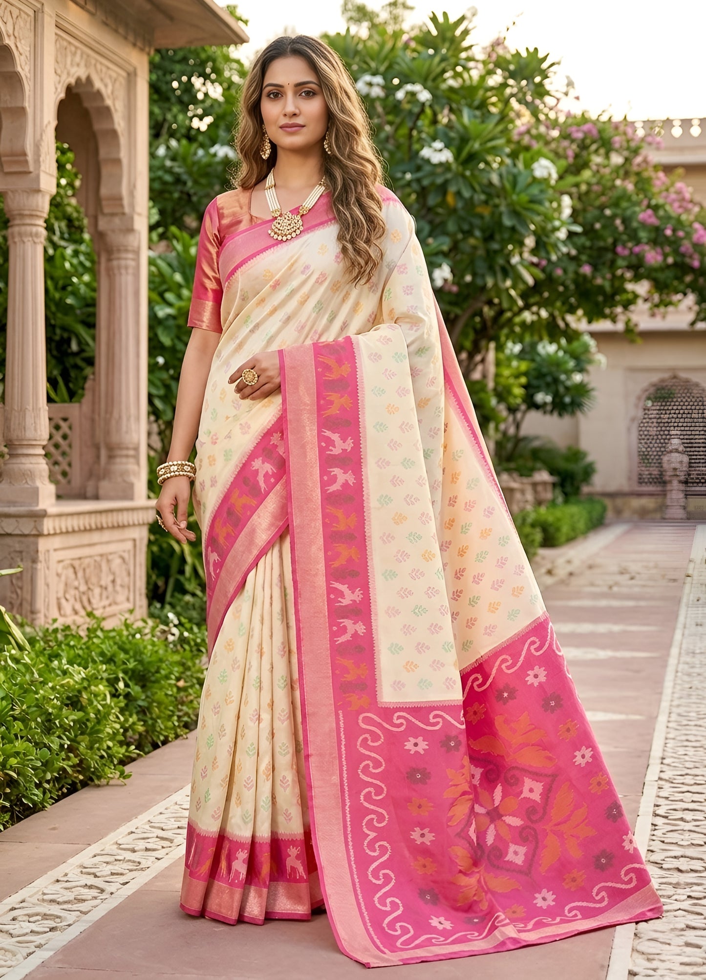 Pochampalli Silk Saree