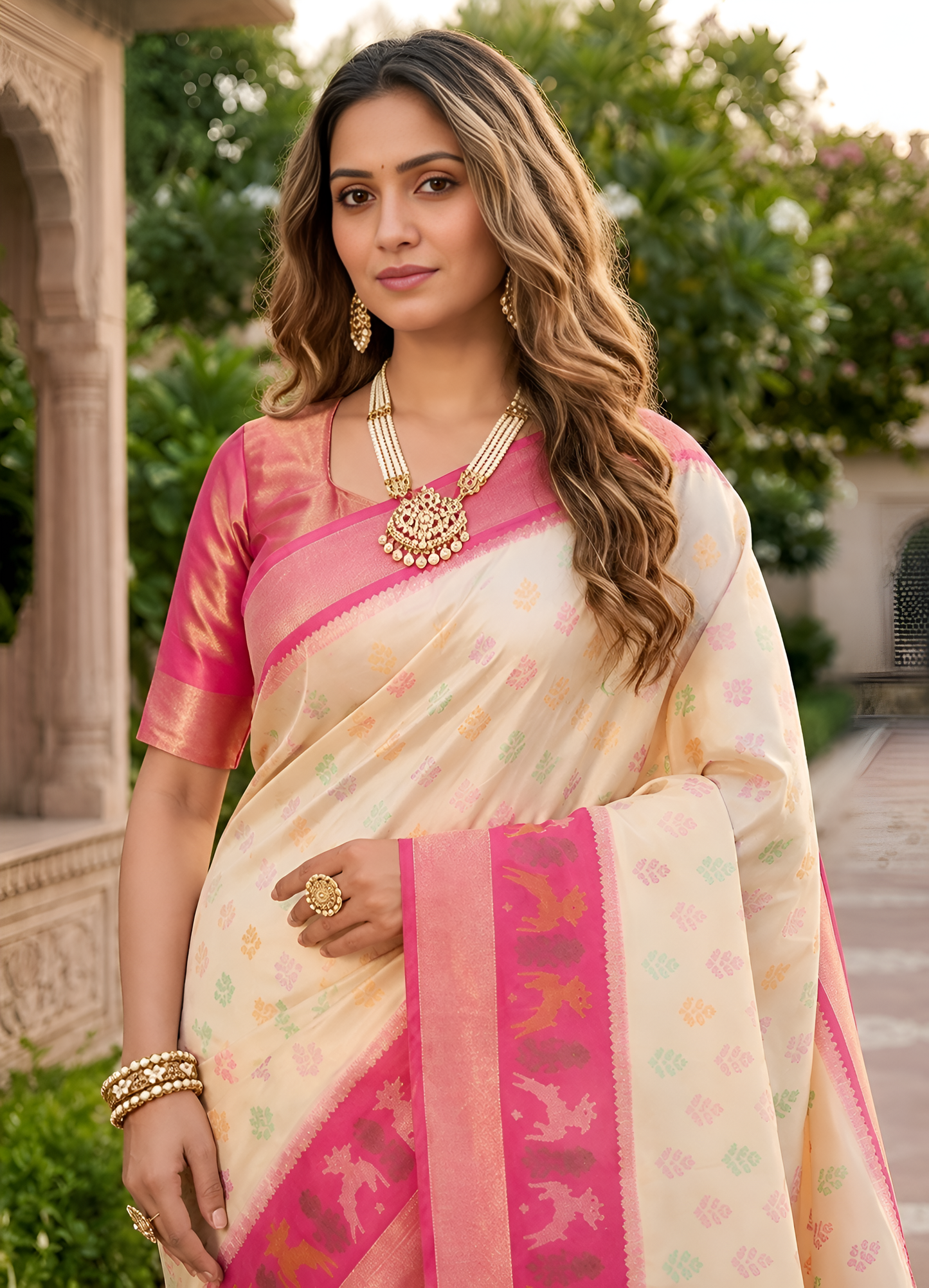 Pochampalli Silk Saree