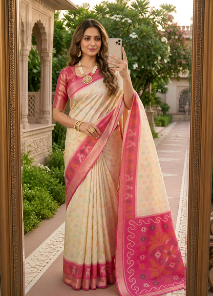 Pochampalli Silk Saree