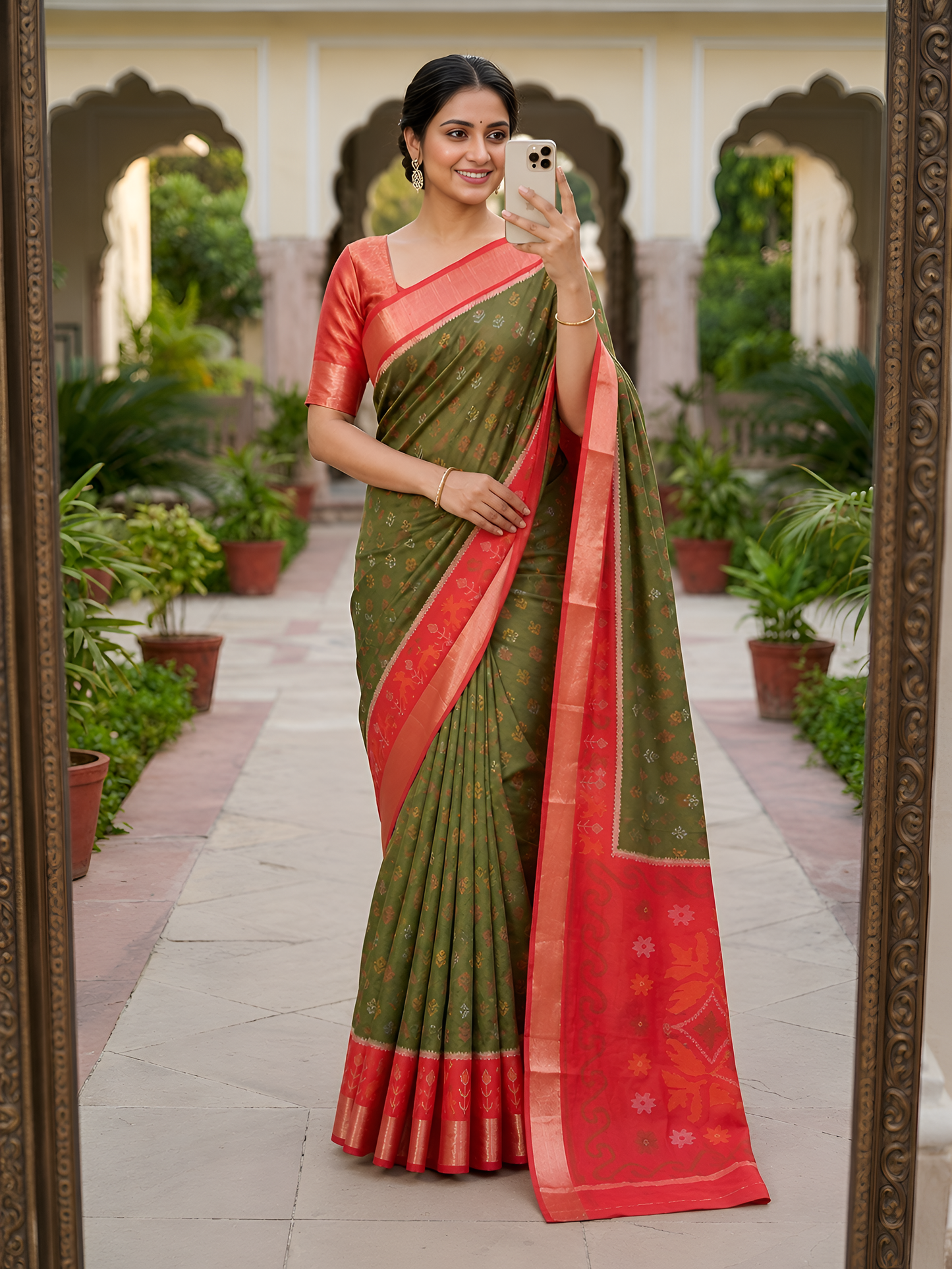 Pochampalli Silk Saree
