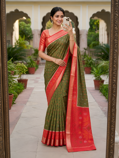 Pochampalli Silk Saree