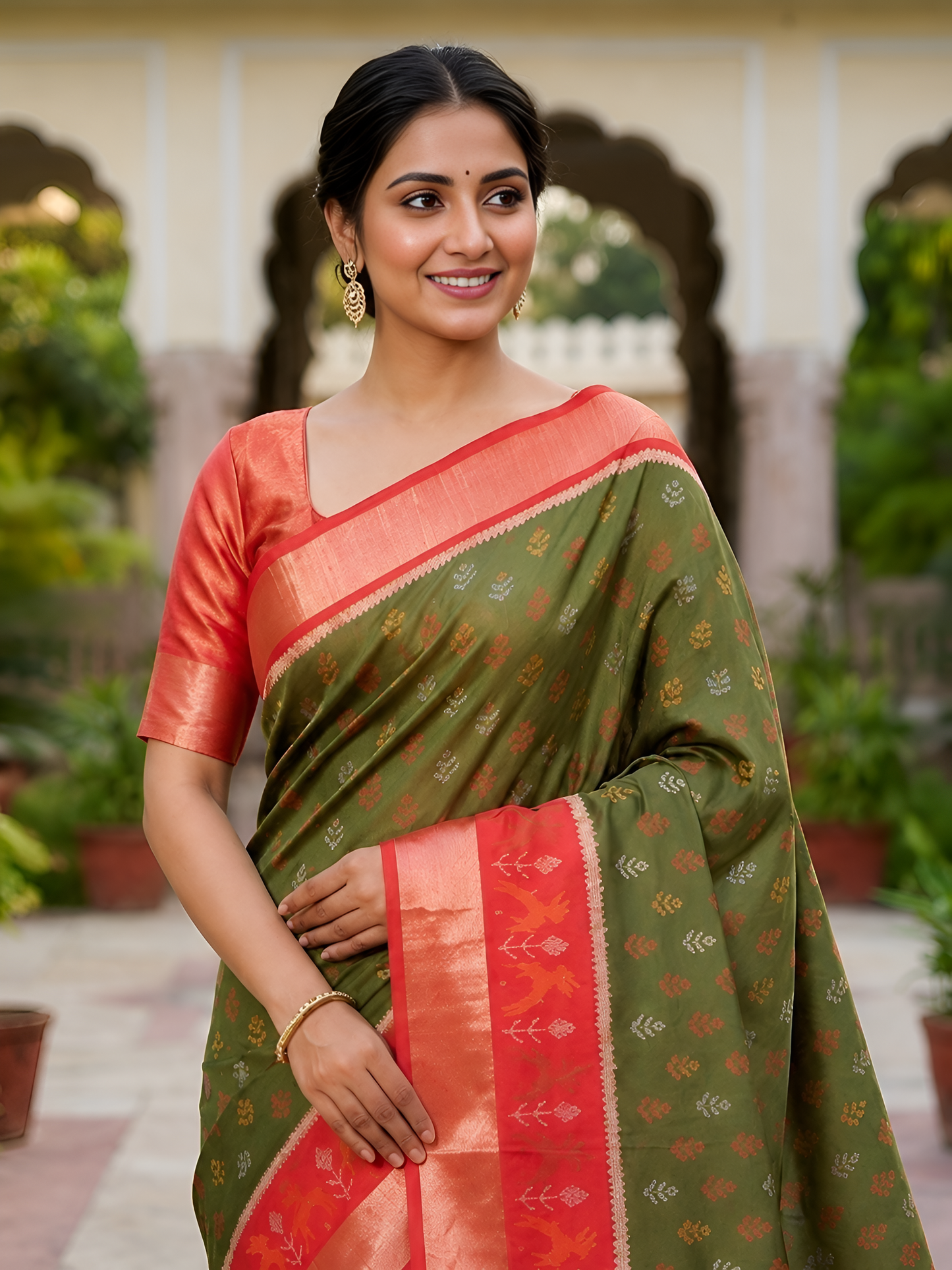Pochampalli Silk Saree