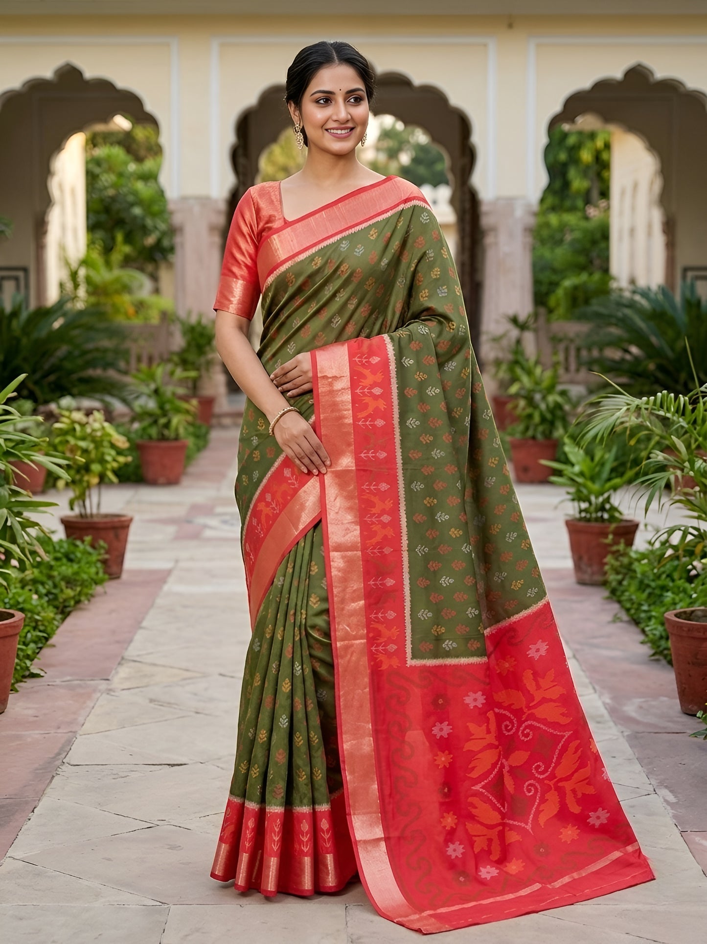 Pochampalli Silk Saree