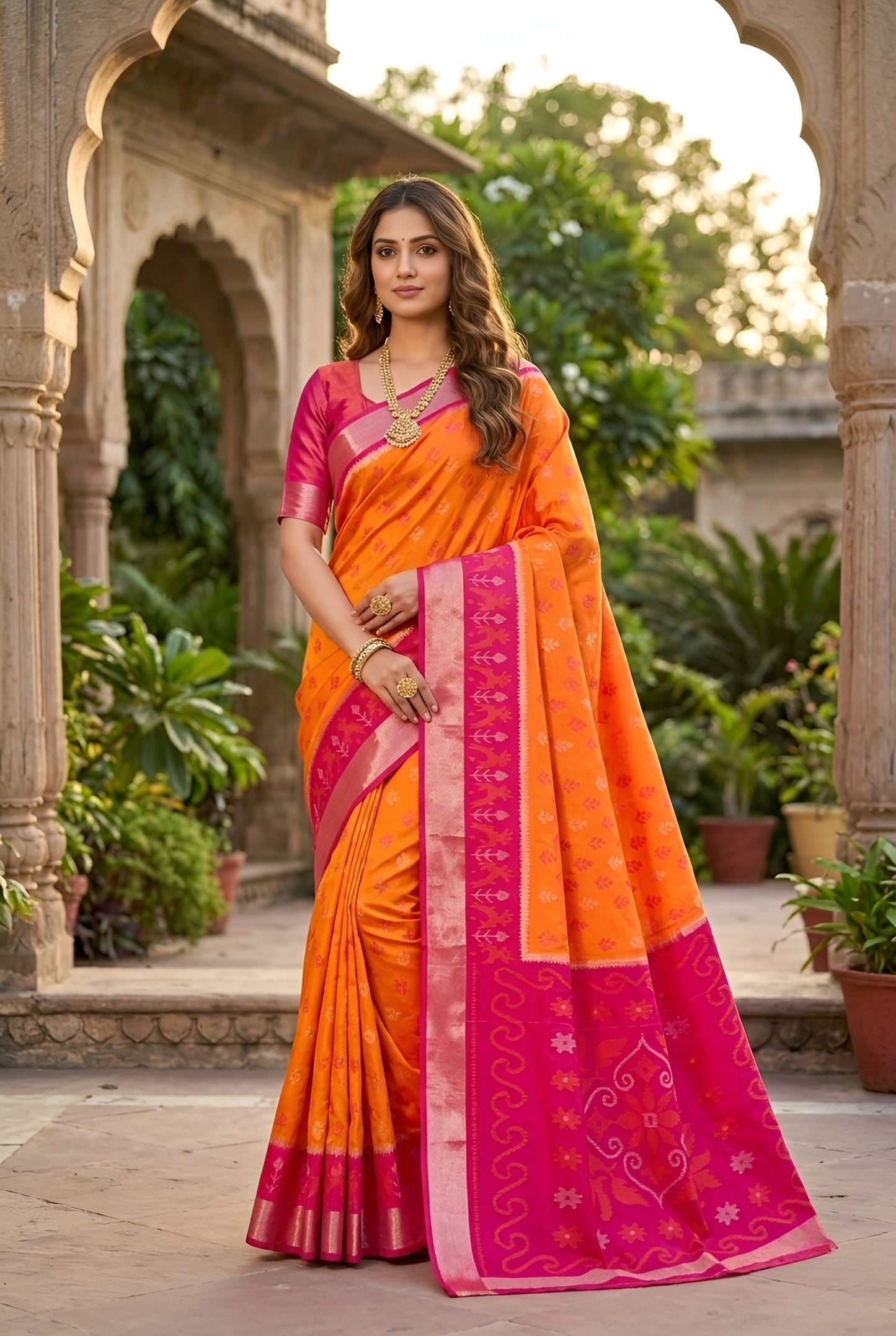Pochampalli Silk Saree
