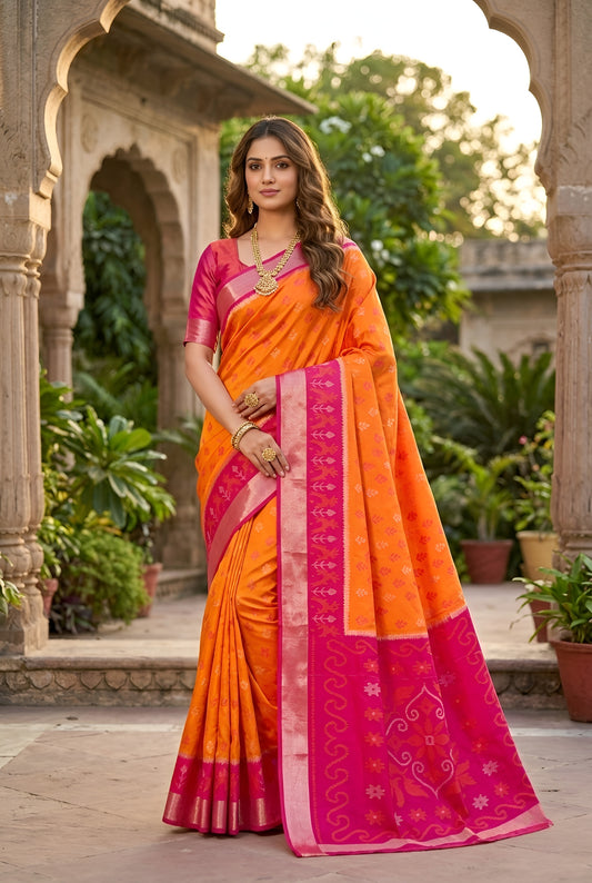 Pochampalli Silk Saree