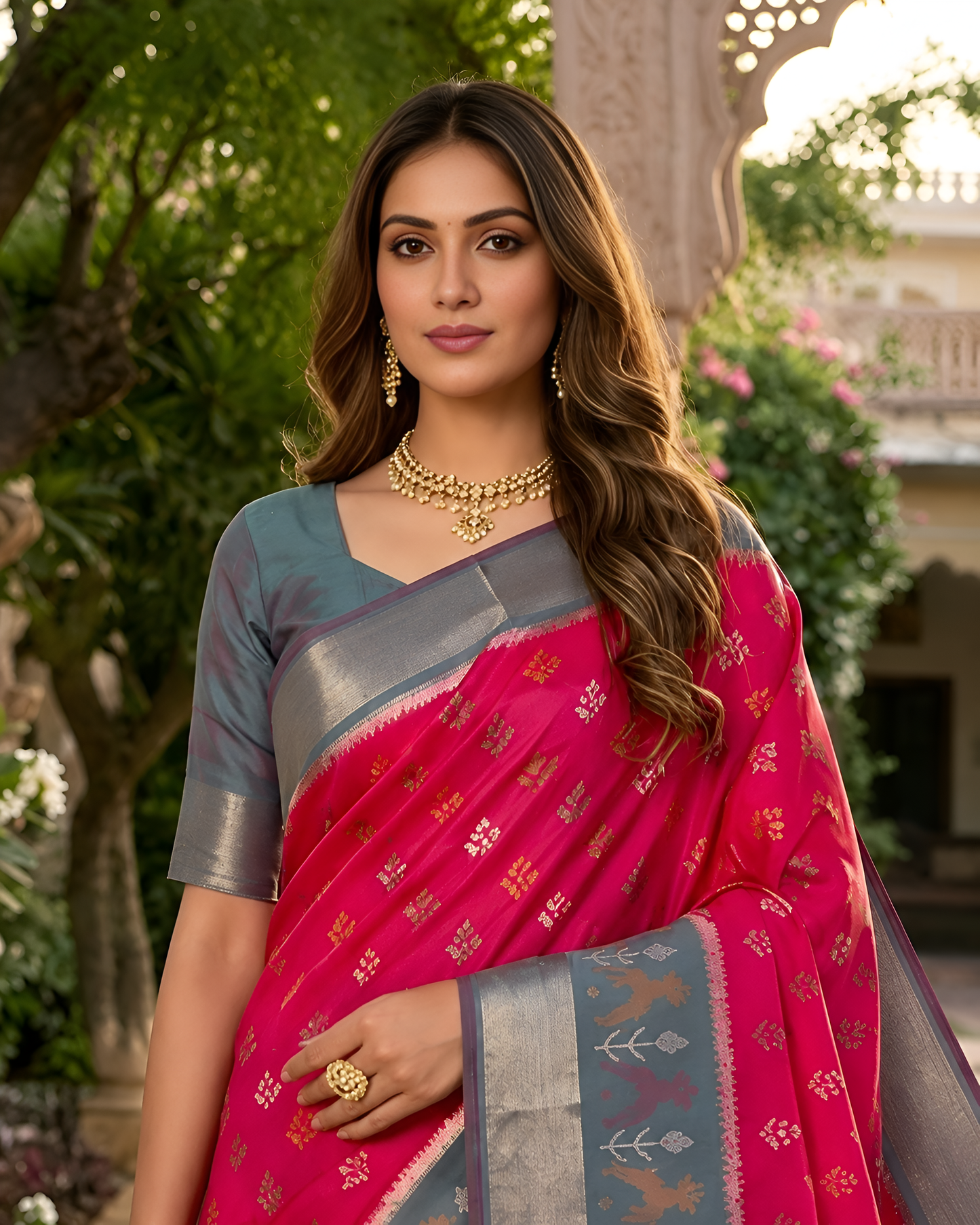 Pochampalli Silk Saree