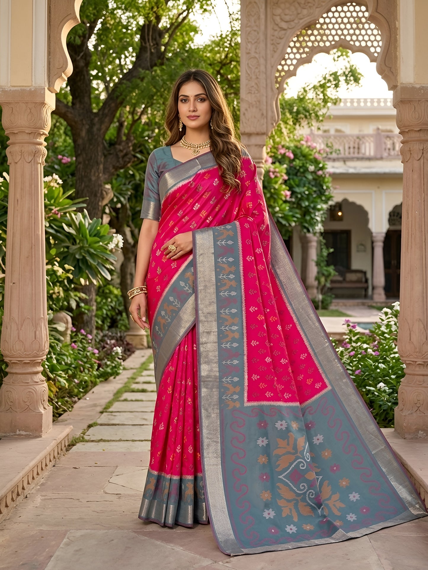 Pochampalli Silk Saree