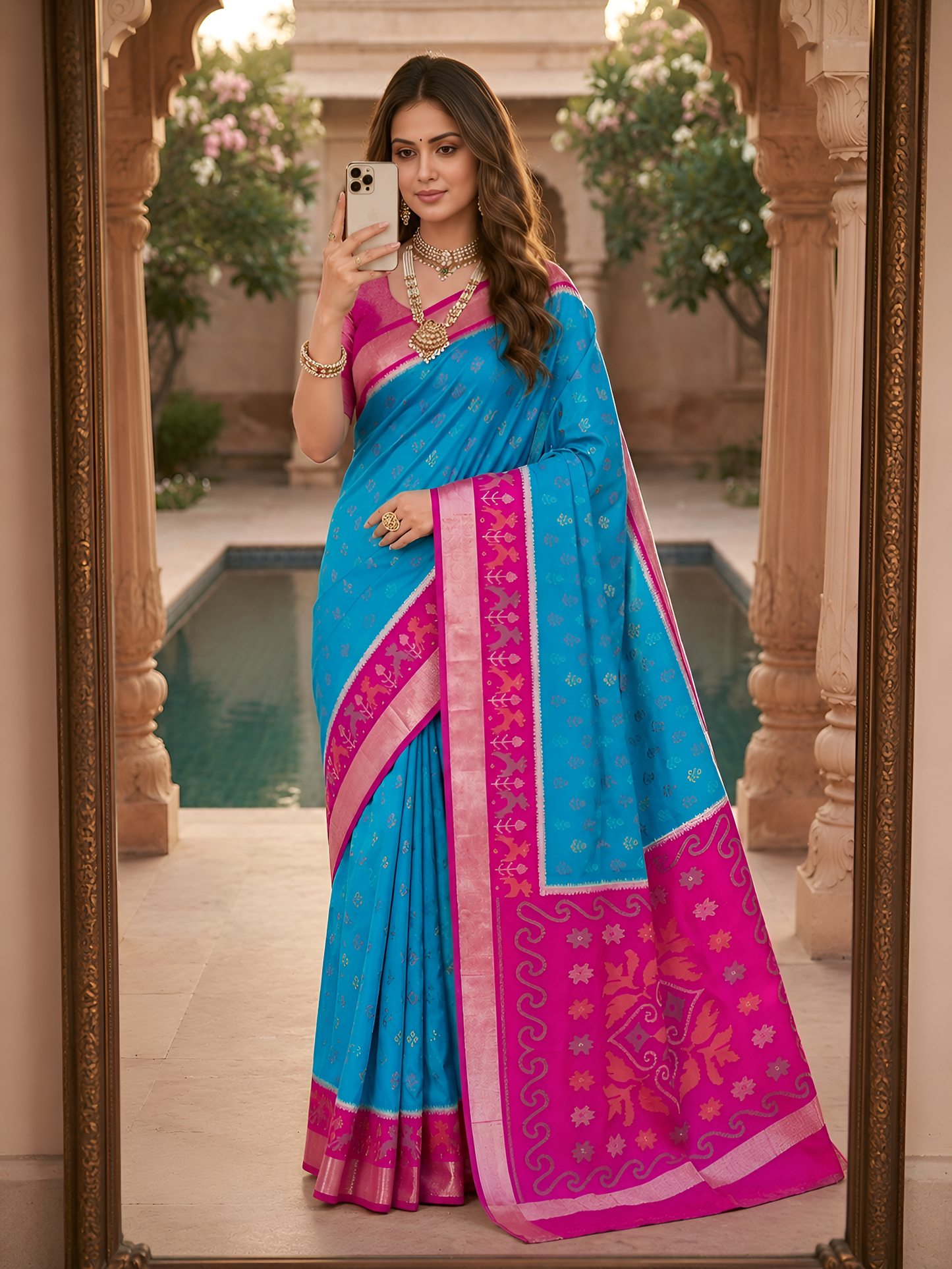 Pochampalli Silk Saree