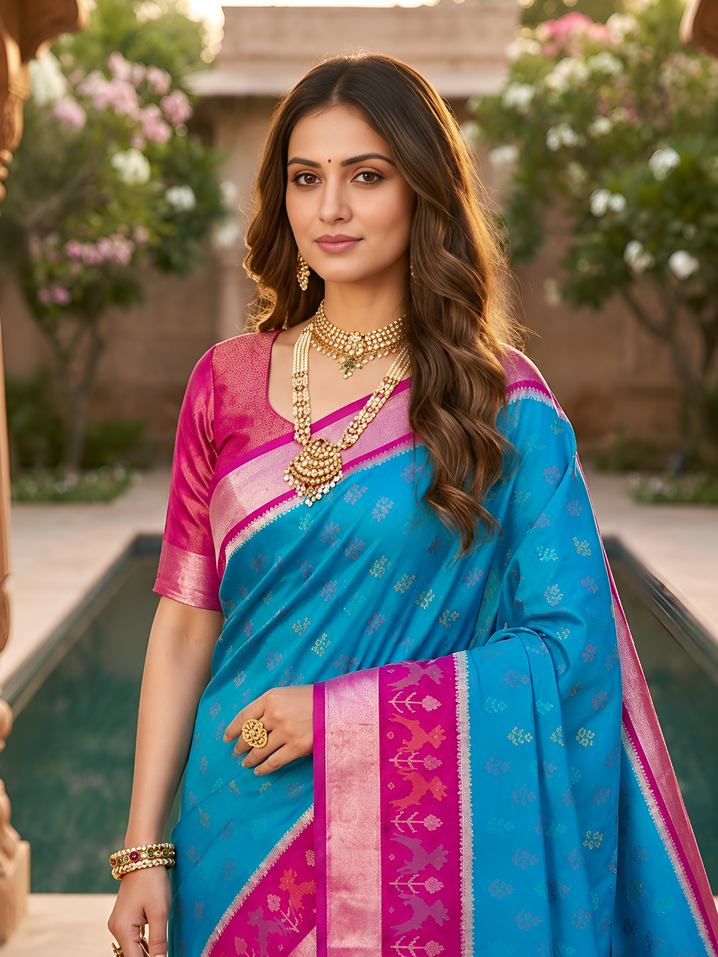 Pochampalli Silk Saree