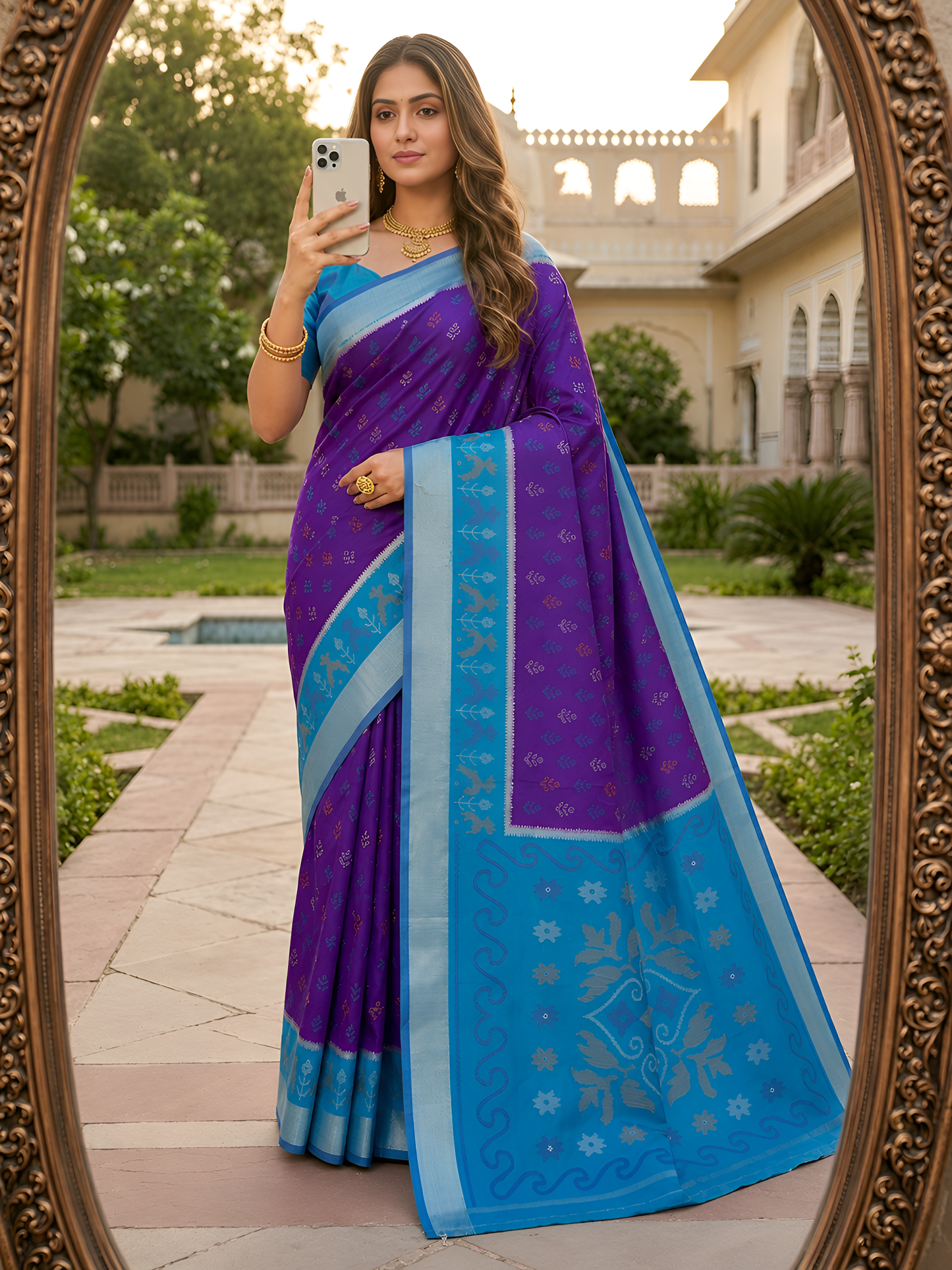 Pochampalli Silk Saree