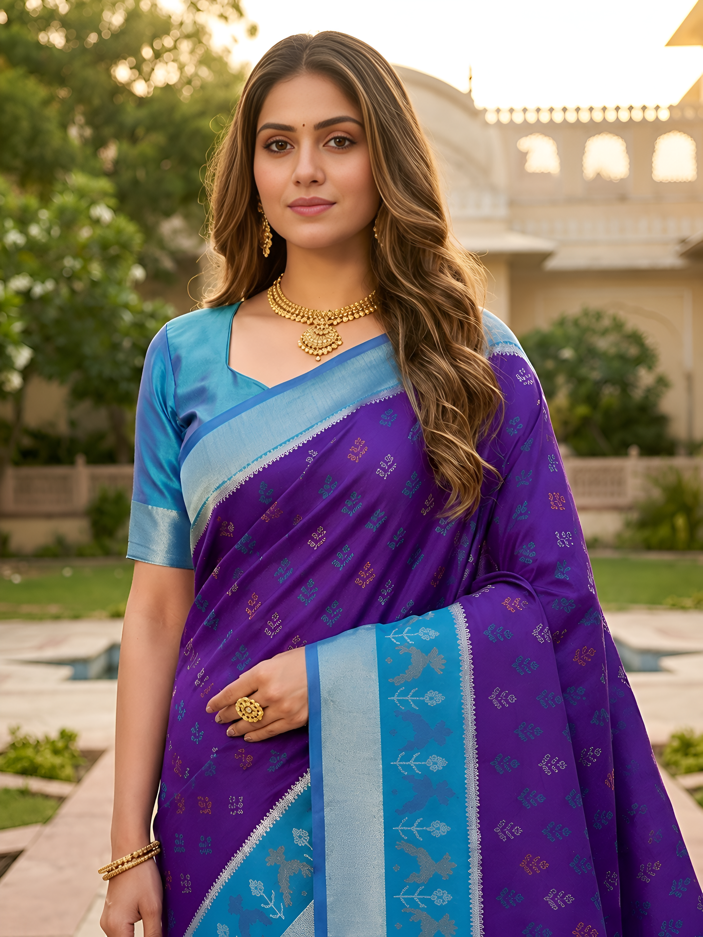 Pochampalli Silk Saree