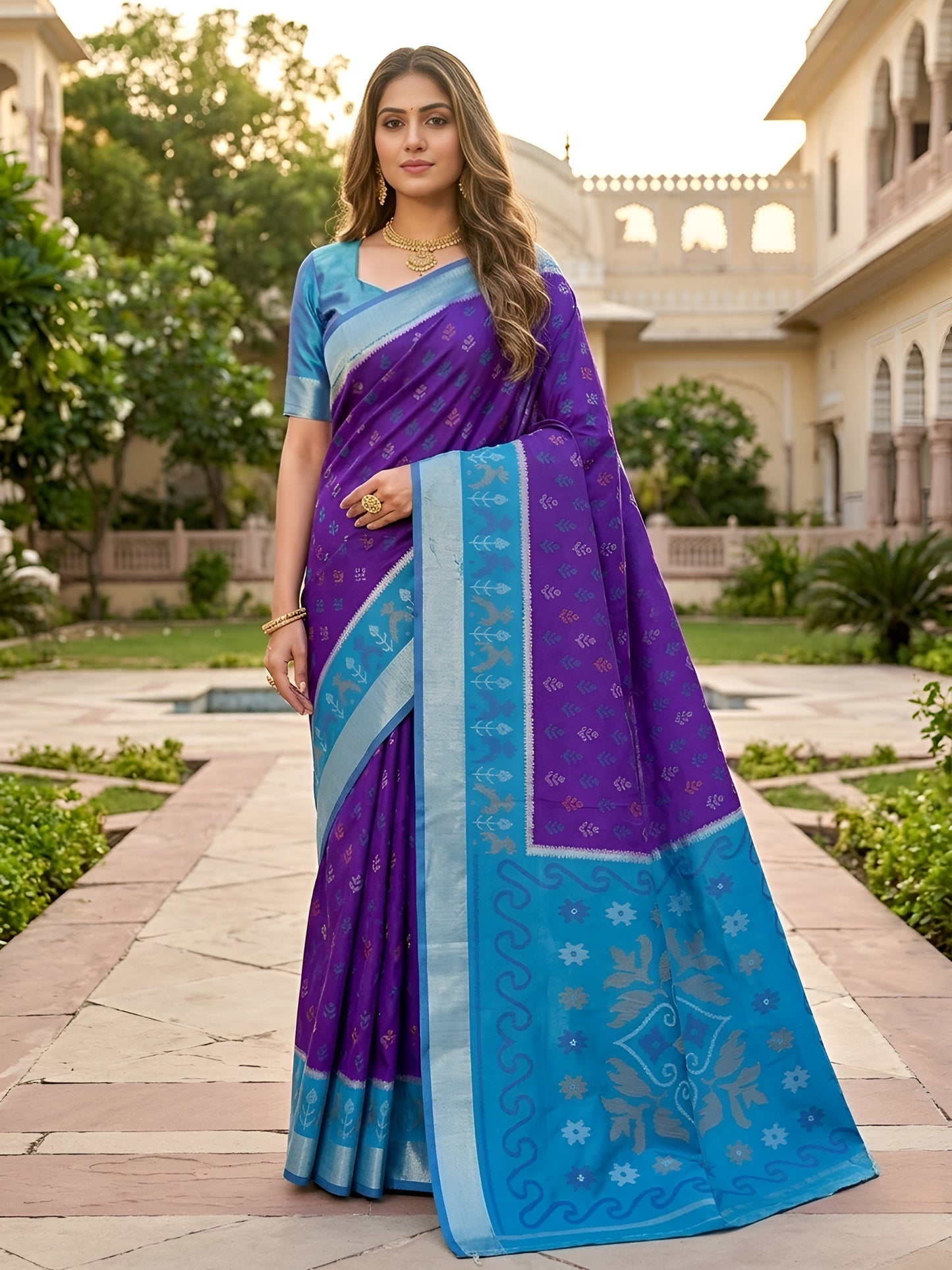 Pochampalli Silk Saree