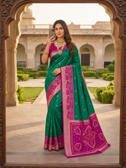 Pochampalli Silk Saree