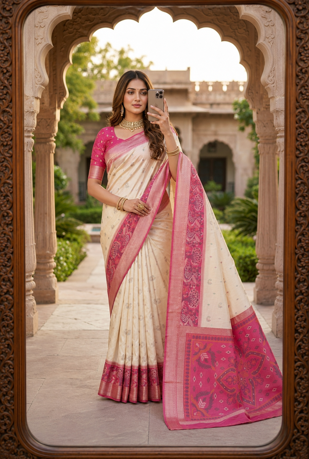 Pochampalli Silk Saree
