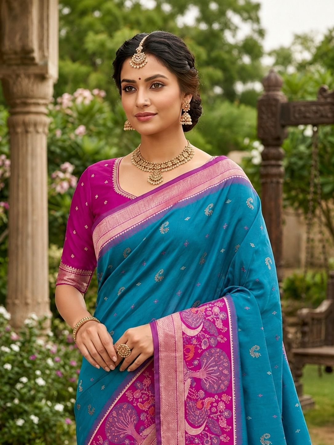 Pochampalli Silk Saree