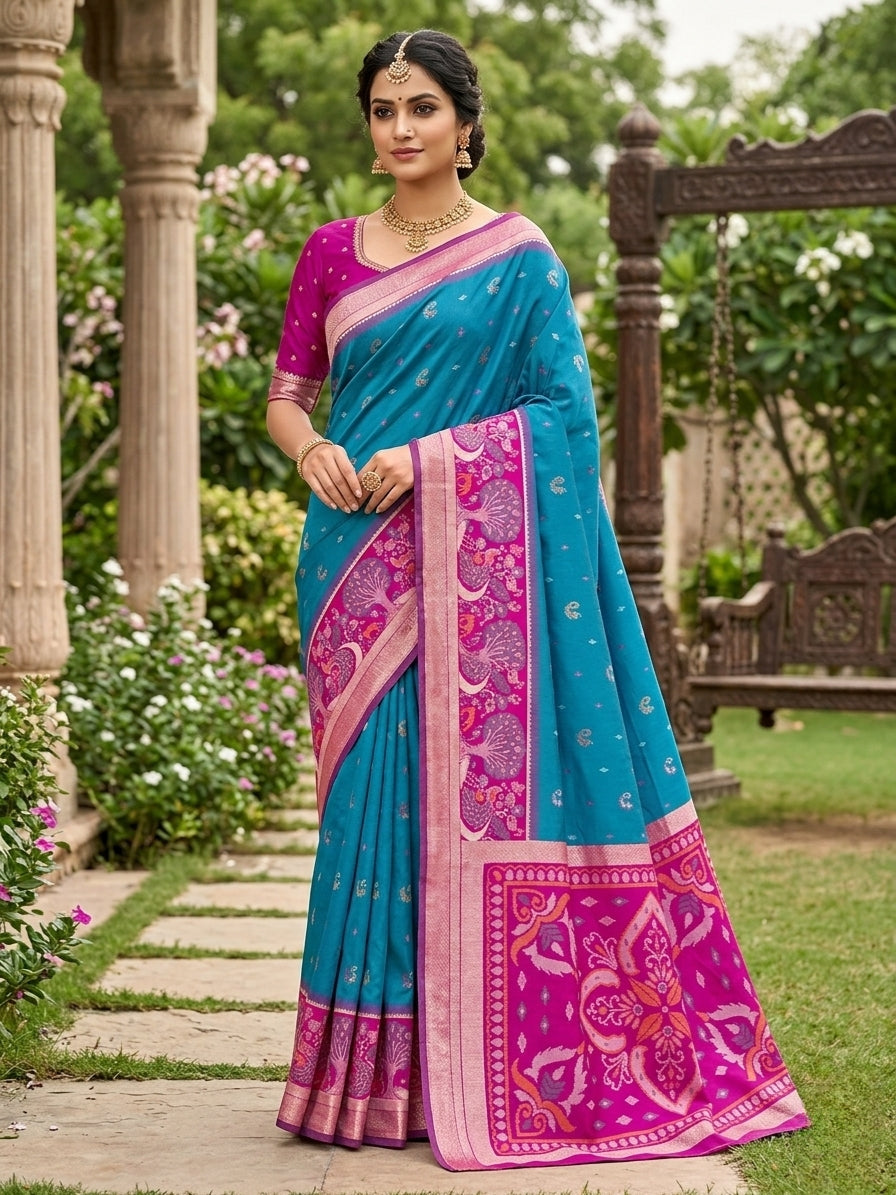 Pochampalli Silk Saree