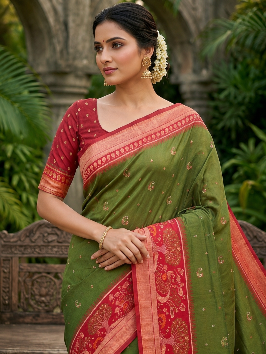 Pochampalli Silk Saree