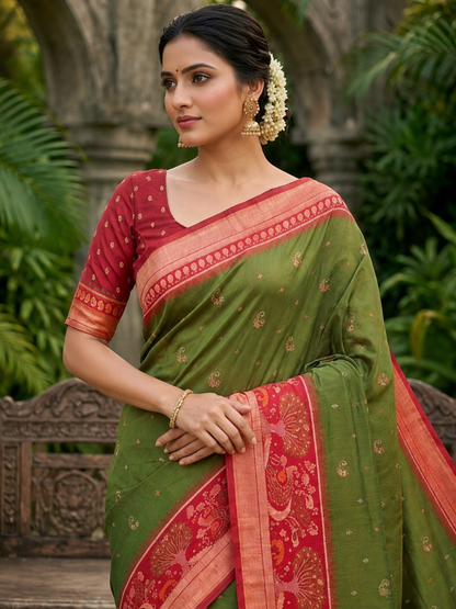 Pochampalli Silk Saree