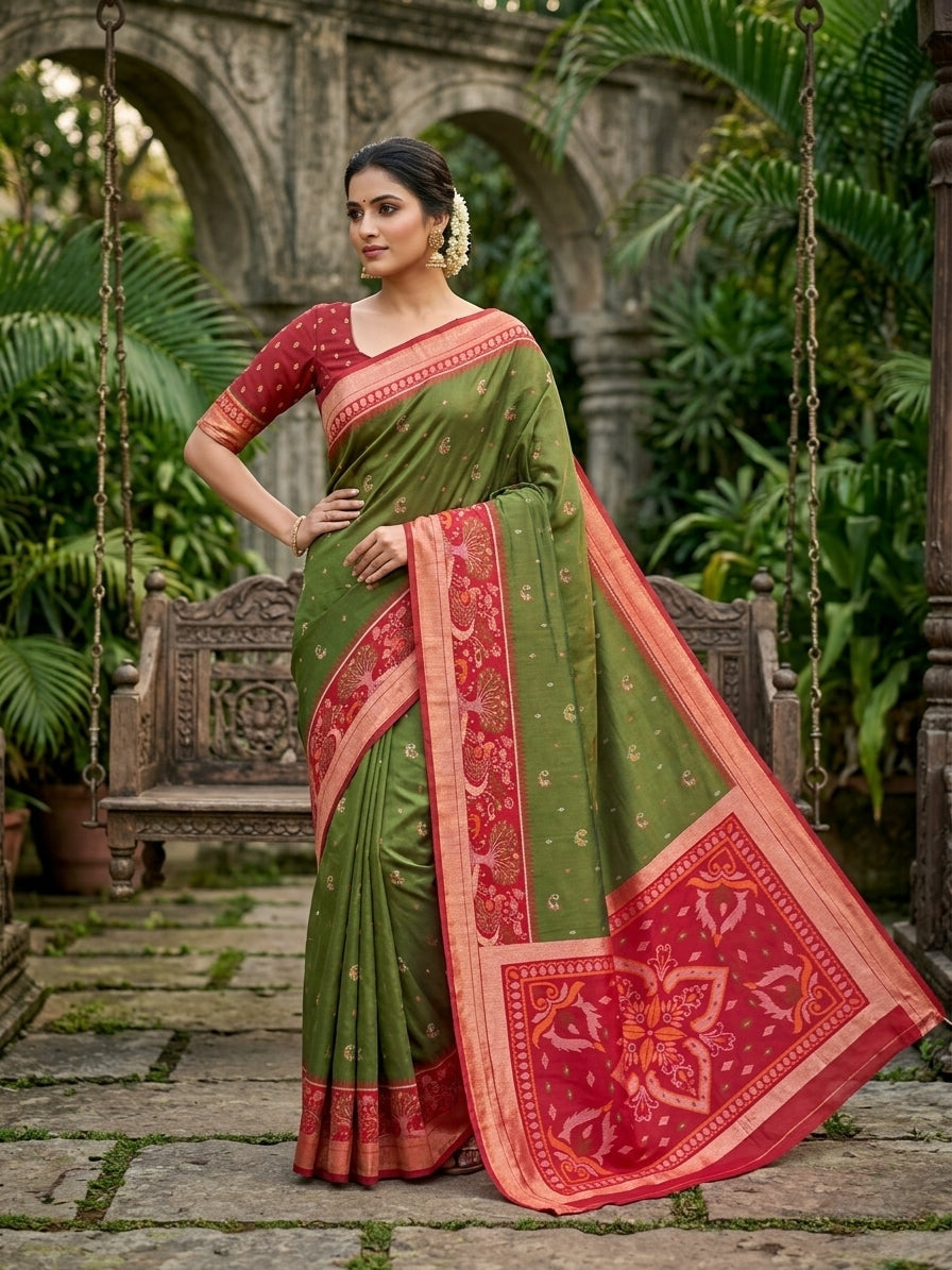 Pochampalli Silk Saree