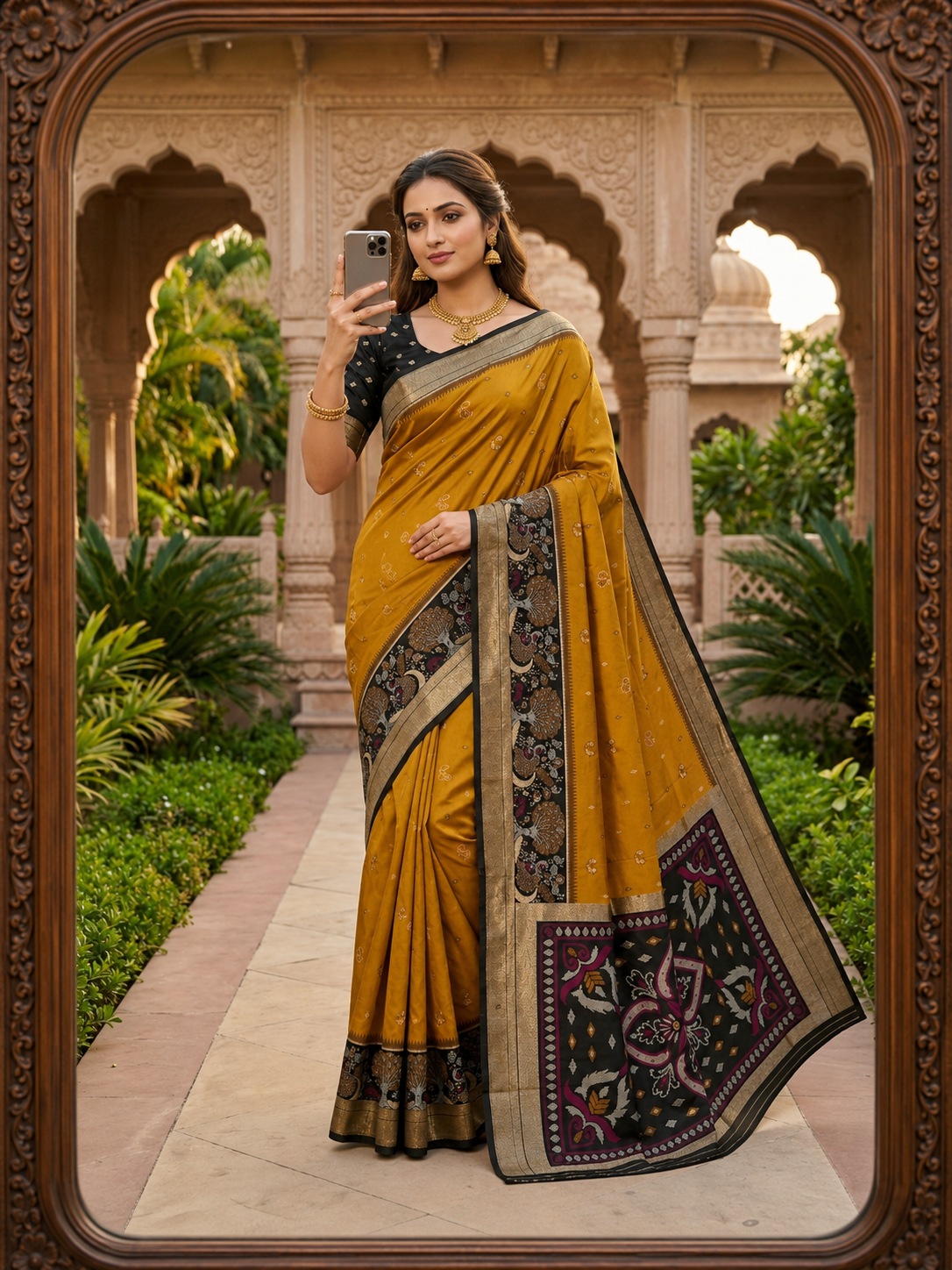 Pochampalli Silk Saree